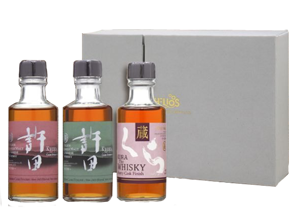【大人のための3つの余韻】ジャパニーズシングルモルト・ピュアモルトウイスキー180ml × 3本セット（数量限定）